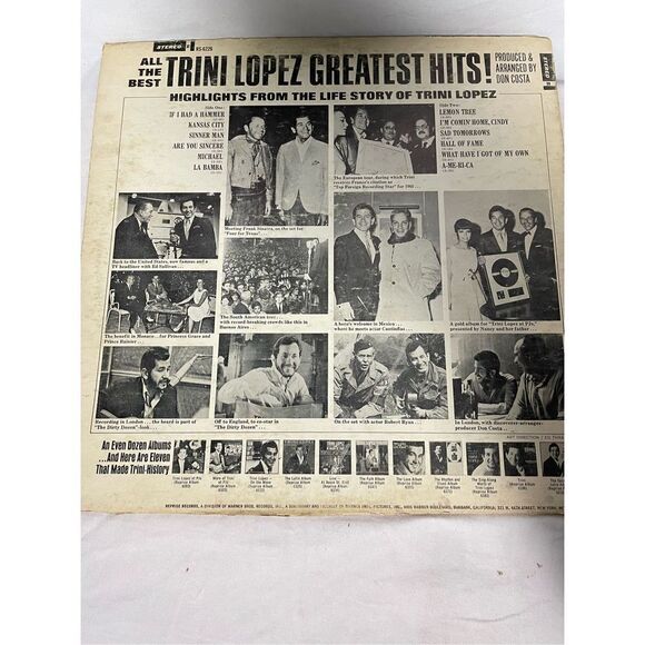 Trini Lopez greatest hits vinyl records - Picture 2 of 10